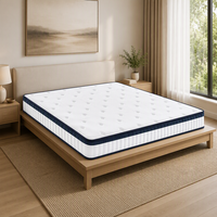 Matelas épais à double usage hôtel-chalet, matelas de chambre silencieux à ressorts indépendants