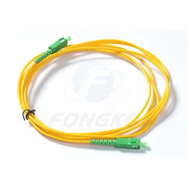 SM 2.0mm 3.0mm Fiber Optic Cable FTTH Pigtails SC FC ST Connector Fibra Optical Patch Cord