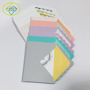 Sobre ecológico de lujo personalizado Impresión de sobres de tarjetas de invitación de papel colorido - Product Image 3