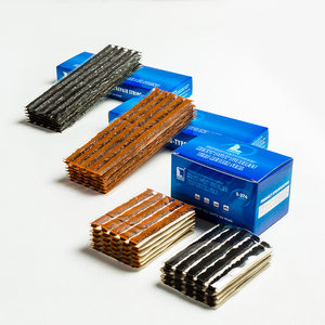Tiras de Sellado de Neumáticos de Caucho Marrón y Negro de Buena Calidad, Insertos para Reparación de Pinchazos en Neumáticos sin Cámara, Herramienta Manual para Reparación de Neumáticos de Automóvil - Product Image 6