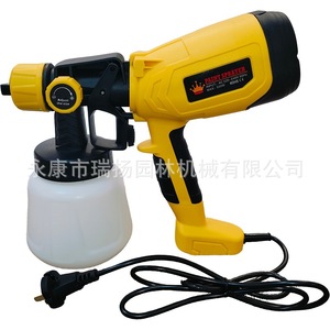 Pistolet à peinture électrique sans air, gobelet de 1L, moteur universel 500W, pour usage domestique, automobile, bricolage - Product Image 1