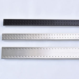Entretoises en aluminium de précision de haute qualité Design moderne, installation sans couture Installation de vis de <span class=keywords><strong>porte</strong></span> en verre isolée - Product Image 1
