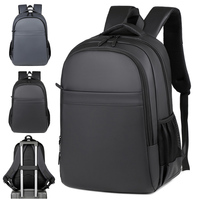 Sac à dos de voyage d'affaires antivol grande capacité minimaliste pour hommes, idéal pour le travail, les trajets quotidiens et l'école, sac à dos pour ordinateur portable, directement de l'usine