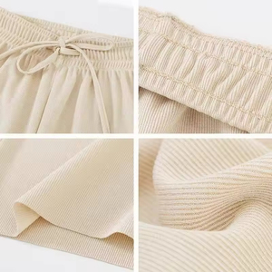 Loose Wide Leg Pants for Women With Straight Summer Slim Style High Waisted Slimming Loose Casual Pants for Women - Product Image 6
