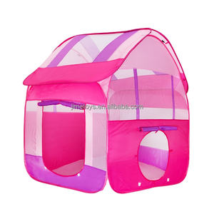 Casa de Juegos Infantil Tipo Tienda de Campaña Plegable Rosa JT057 para Niñas - Product Image 1