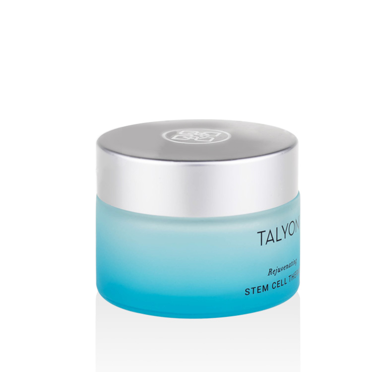 Tarro azul esmerilado