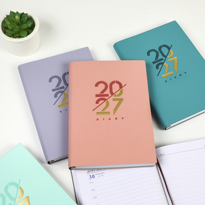 <span class=keywords><strong>Agenda</strong></span> 2027, Planificador A5 de Cuero PU, Cuaderno Diario, Calendario de 365 Días en Inglés y Español, Encuadernado con Hilo, Páginas con Líneas Horizontales - Product Image 3