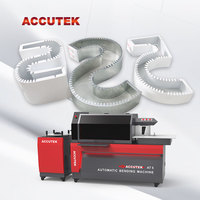 POPULAIRE EN AMÉRIQUE DU NORD ACCUTEK AT5 canal lettre bridage et encochage cnc lettre machine à cintrer pour enseignes lumineuses