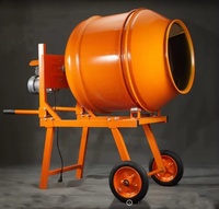 Meilleures ventes Petites bétonnières portables 350L Électrique One Bagger Ciment Mélangeur manuel Prix usine Moteur Core Component
