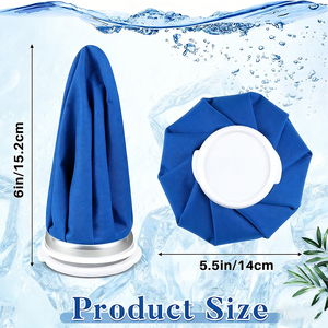 ถุงน้ำแข็งสำหรับอาการบาดเจ็บ แบบคลาสสิก ไม่รั่วซึม ยืดหยุ่น ระบายอากาศได้ดี ใช้ได้ทั้ง<span class=keywords><strong>ประคบ</strong></span><span class=keywords><strong>เย็น</strong></span>และประคบร้อน - Product Image 4