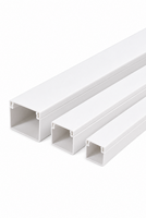 Goulotte de câblage électrique industrielle en PVC de 100 mm pour l'installation de câbles de grande taille