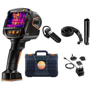 Caméra thermique infrarouge Testo 883, affichage 55,0°C, appareil de mesure de température industrielle - Product Image 2