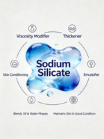 Poudre de silicate de sodium |   Chelatant alcalin de haute performance pour détergent sans phosphate 18,0-21,0 % Na2O Pureté 90-99 % Instantané
