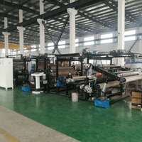 Machine de stratification de tissu de jeans oxford