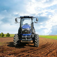 Tractor Agrícola de Alto Rendimiento, Tractor 4x4 Euro 5 de 75 CV