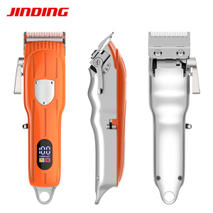Jinding loại mới của tóc Clipper với thép không gỉ Blade head và LCD hiển thị kỹ thuật số có thể sạc lại máy cạo râu - Product Image 4