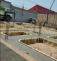 Panneau de coffrage réutilisable en plastique recyclé pour la construction de murs, colonnes et piliers en béton, haute résistance, réglable