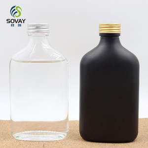 Botellas de Vidrio Vacías Personalizadas de 200 ml, 250 ml y 500 ml para Envasado de Vino, Botellas de Vidrio para Licores con Tapa de Aluminio - Product Image 2