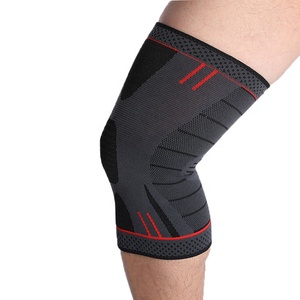 Adjustable Elastic Calf Compression Sleeves - 6 Pack, For Sport Support, Joint Pain, Ligament Stabilization, Black