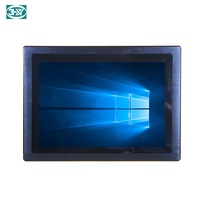 PC industriel sans ventilateur de 15 pouces, résistance tactile, tablette intégrée, ordinateur Intel J1900, ves7, Linux
