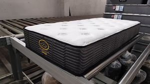 Colchón Individual con Tejido Acolchado, Muelles Ensacados, Espuma Híbrida y Espuma Ondulada para Dormitorio - Product Image 4