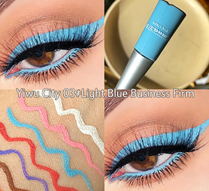 Crayon <span class=keywords><strong>Eyeliner</strong></span> Coloré pour Maquillage Scène COS, <span class=keywords><strong>Eyeliner</strong></span> Peint Longue Tenue Imperméable Anti-Bavures Blanc Jaune <span class=keywords><strong>Orange</strong></span> - Product Image 5