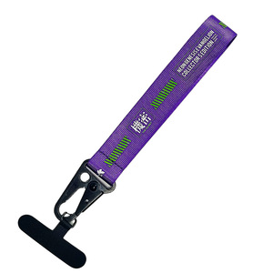 Cordon de téléphone en nylon réglable avec boucle magnétique à dégagement rapide, sangle bandoulière pour téléphone portable avec impression de logo personnalisé - Product Image 2
