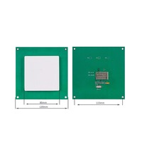 Placa de Desarrollo HECERE, Lector/Escritor RFID UHF USB Pasivo de Tamaño Pequeño, Protocolo ISO 18000-6C, Rango de Lectura de 1-2 m, Antena Integrada