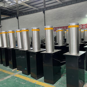 Borne de stationnement rétractable entièrement automatique en acier inoxydable 304, qualité ingénieur, réfléchissante, protection IP68, résistante à l'eau - Product Image 2