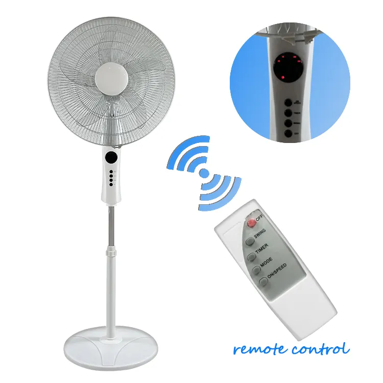 18 Inch Oscillation Pedestal Stand Fan Timer Stand Fan for Home