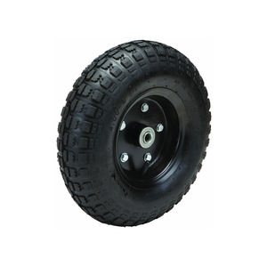 Caldwell Made Thailand - Neumático de 13 pulgadas de alta resistencia con cámara de caucho butílico de 4 capas y banda de rodadura acanalada, con llanta de acero/plástico, para lavadora a presión - Product Image 1