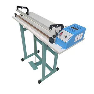 Machine à sceller verticale KF600 à commande au <span class=keywords><strong>pied</strong></span> avec couteau durable pour <span class=keywords><strong>petit</strong></span> magasin entrepôt emballage de collations scellage de sacs en plastique - Product Image 2
