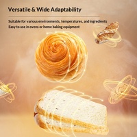 Levain sec instantané haute activité Golden Swallow 500g - Levain de boulangerie certifié Halal, tolérant aux hautes teneurs en sucre, pour pain et gâteaux