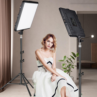 DODOUP Pliable Photographie Ringlight Selfie Tiktok Living Video Fill Light 12inch Led Ring Light avec Trépied Stand Right Light