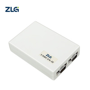 ZLG USBCAN-II Analizador de Bus CAN de Doble Canal USB a CANopen J1939, Adaptador Industrial Automotriz - Product Image 1