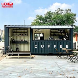 Caffetteria Container per Esterni Urdream con Tettoia Pieghevole e Bancone di Servizio - Product Image 2