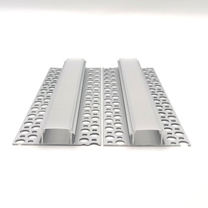 Perfiles <span class=keywords><strong>de</strong></span> Aluminio para Tiras <span class=keywords><strong>de</strong></span> Luz YG-B003-1 con Cubiertas Difusoras Blancas para Paneles <span class=keywords><strong>de</strong></span> Yeso, Placas <span class=keywords><strong>de</strong></span> Yeso y Perfiles Lineales LED Acrílicos - Product Image 1