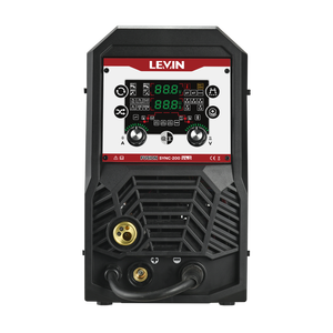 Máquina <span class=keywords><strong>de</strong></span> Soldadura MIG/MAG Sinergica con Inversor IGBT LEVIN Nueva, 230V 200A, Ciclo <span class=keywords><strong>de</strong></span> Trabajo del 60%, <span class=keywords><strong>Soldador</strong></span> con y sin Gas - Product Image 2