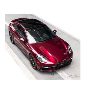 <span class=keywords><strong>Film</strong></span> d'emballage de Offre Spéciale PPF 1.52x17M/Roll PET Super brillant liquide métallique <span class=keywords><strong>Vampire</strong></span> rouge <span class=keywords><strong>Film</strong></span> d'emballage de vinyle de voiture - Product Image 1