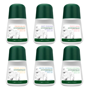 Anti-transpirant Roll-On Clean Control FLORA RUBY Formule Hypoallergénique |   Protection longue durée contre les odeurs - Product Image 5