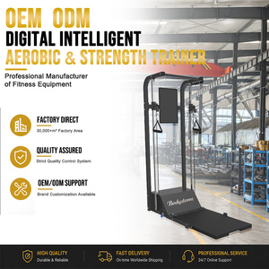 Máquina de Entrenamiento Funcional, Sistema de Gimnasio Multi-Estación con Poleas Ajustables para Centros de <span class=keywords><strong>Fitness</strong></span> Comerciales, Certificación CE - Product Image 1