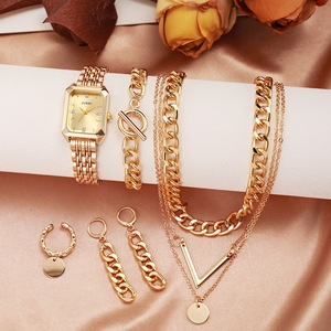 IStapromo Gifts Nouvelle Montre à Quartz pour Femme en Acier Inoxydable avec Bracelet et Strass, Tendance et Exquise, Idéale pour la Promotion - Product Image 6