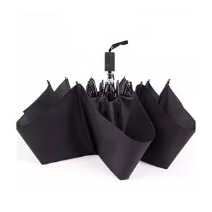 Ombrello portatile automatico antivento portatile compatto con logo personalizzato ombrello 3-pieghevole promozionale - Product Image 5