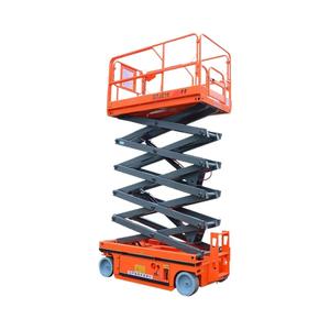 Производитель, лидер продаж, мощность аккумулятора 8 м 10 м 12 м 14 м самоходная ножничная подъемная платформа - Product Image 3