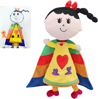 Fabricant de jouets en peluche personnalisés à partir de dessin ou de photo, animaux en peluche 3D faits à la main, OEM ODM en gros