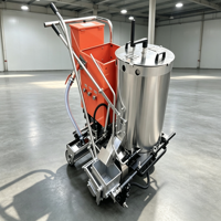 Machine industrielle à cadre robuste pour peinture thermofusible avec isolation thermique pour ponts et ponts routiers