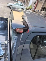 Aileron arrière en carbone ABS 4x4 pour Hilux Sport 2015-2024 Double Cabine 2024 Nouveaux accessoires Spoiler Noir brillant