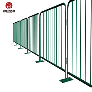 Barrières de haute qualité Barricades de clôture temporaires Barricade en acier pour piétons Barrières de contrôle des foules à vendre - Product Image 4