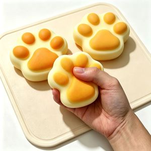 Juguete Antiestrés de Pata de Gato, con Forma de Comida Realista, de Rebote Lento, Regalo para Niños y Niñas de 15 Años - Product Image 5