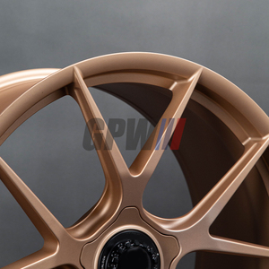 Rueda Forjada de 1 Pieza con Bloqueo Central de 5 Radios GPW Personalizada para Porsche <span class=keywords><strong>911</strong></span> Turbo S GT3 GT4 RS <span class=keywords><strong>Ferrari</strong></span> 488 F8 Lamborghini Aventador S SVJ - Product Image 3